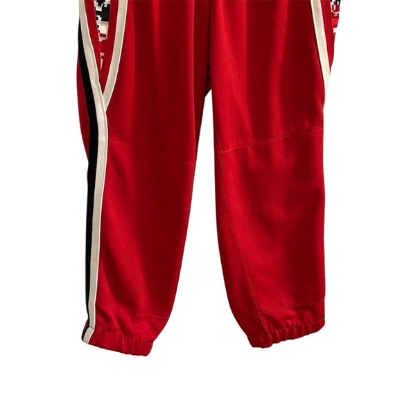 Boombah Youth Red Baseball Softball Pants Size 28 Elastic Waistband - Picture 3 of 7